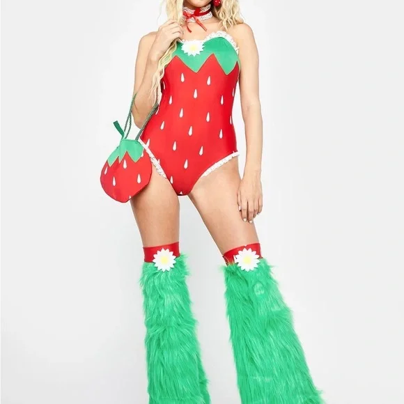 NWT Fruit Friend Strawberry Costume - Picture 3 of 5